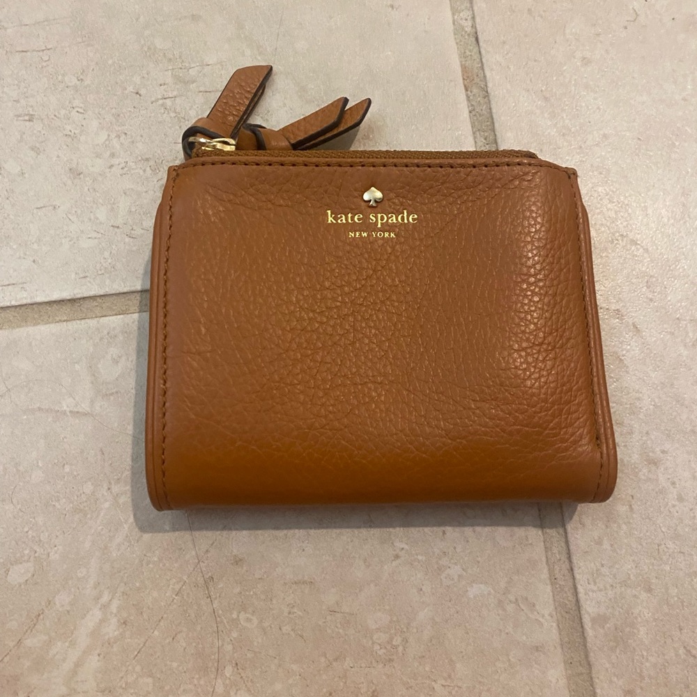 Kate spade camel wallet